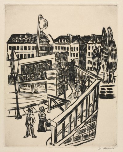 Trebro av Max Beckmann