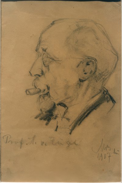 Portrett av Heinrich von Rein av Max Bergmann