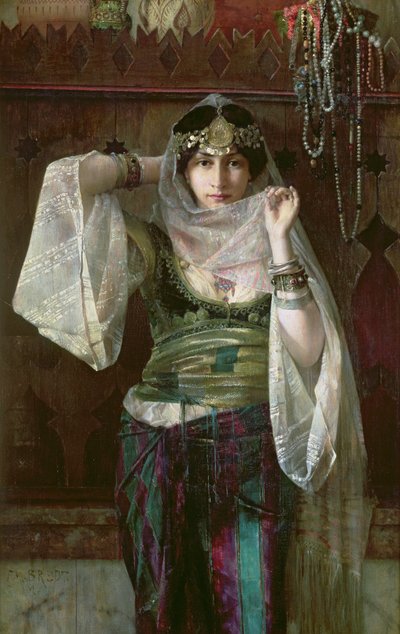 Dronningen av haremet av Ferdinand Max Bredt