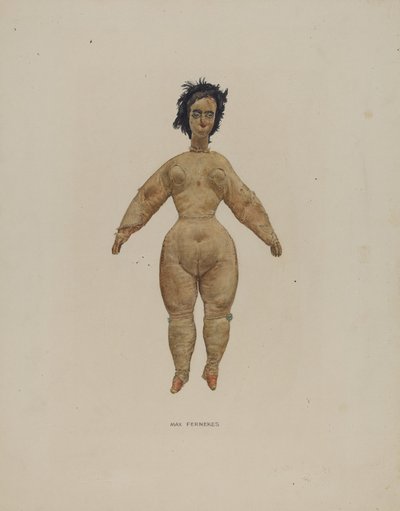 Nakendukke, 19351942. av Max Fernekes