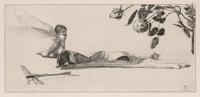 En hanske: Amor av Max Klinger
