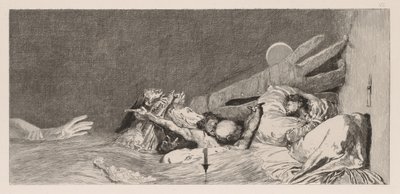 A Glove: Anxieties, 1880. av Max Klinger