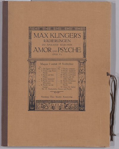 Amor og psyke [Opus Va] av Max Klinger