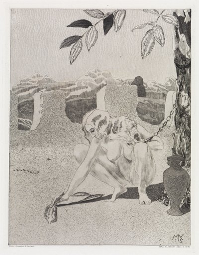 På tårnet (Telt, Opus XIV, 2. del, nr. 30) av Max Klinger