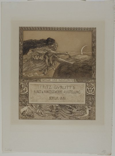 Kort til Gurlitt-utstillingen: Fantasi og barnekunstneren av Max Klinger