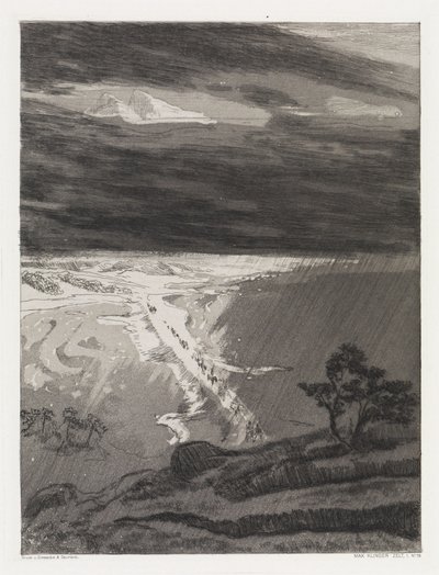 Gjennom sumpene (Telt, Opus XIV, 1. del, nr. 18) av Max Klinger
