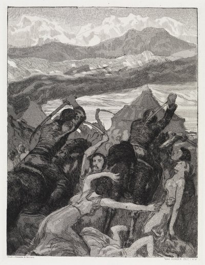Innbrudd (Telt, Opus XIV, 1. del, nr. 14) av Max Klinger