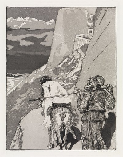 Fange (Telt, opus XIV, del 1, nr. 22) av Max Klinger