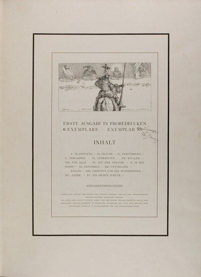 Historia, Modernitas, Pictura sacra, Homer, fra Et liv av Max Klinger