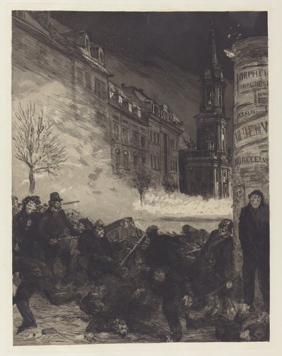 Märztage II (mars dager II) av Max Klinger