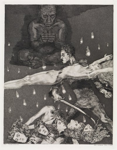 Mord, Telt, opus XIV, del 2, nr. 39 av Max Klinger