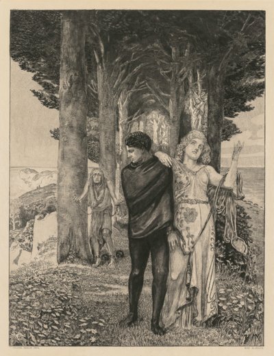 On Death Part Two, Opus XIII Trykk 4: Genius Artist, 1903. av Max Klinger