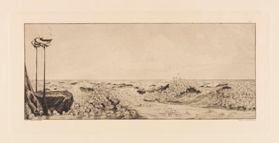 Opus VI, fra Paraphrase on the Finding of a Glove, 1881. av Max Klinger