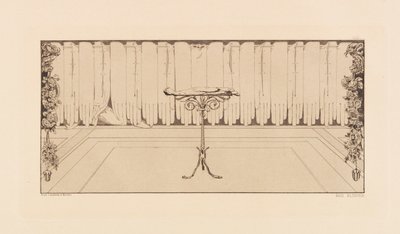 Opus VI, fra Paraphrase on the Finding of a Glove, 1881. av Max Klinger