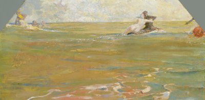 Havguder i havet av Max Klinger