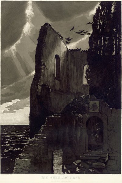 Slottet ved havet av Max Klinger