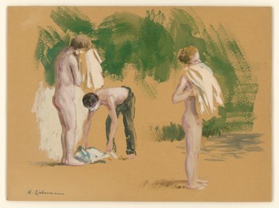 Badende Knaben av Max Liebermann