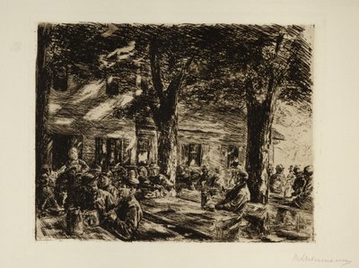 Ølhage i Brannenburg nær Rosenheim av Max Liebermann