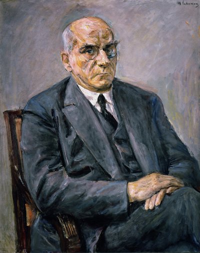 Portrett av Otto Braun av Max Liebermann