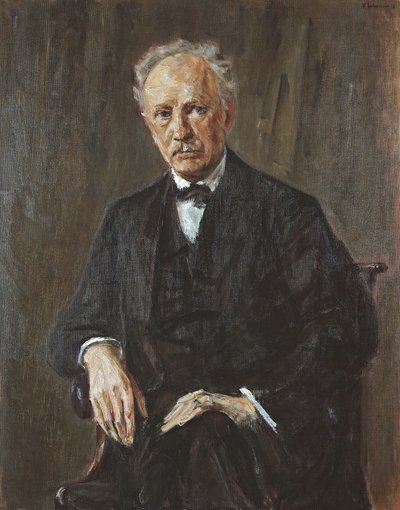 Portrett av Richard Strauss av Max Liebermann