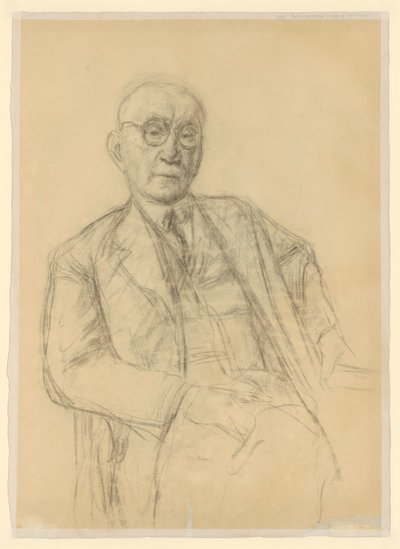 Portrett av samleren Oscar Huldschinsky av Max Liebermann