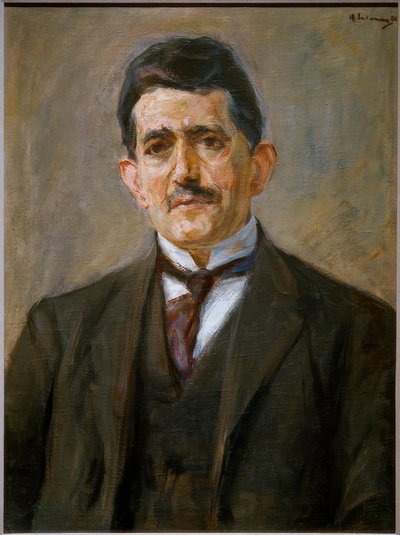 Portrett av forlaget Bruno Cassirer av Max Liebermann