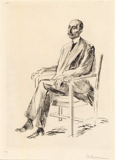 Ordfører dr. Burchard av Max Liebermann