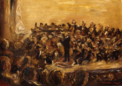 Konsert i Statsoperaen, Unter den Linden, Berlin; Symfonikonsert i Statsoperaen, Unter den Linden, Berlin, 1923 av Max Liebermann