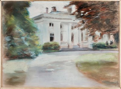 Godeffroys landsted i hjorteparken Nienstedten på Elben av Max Liebermann