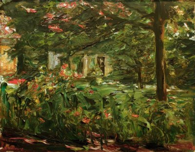 Kjøkkenhagen mot øst av Max Liebermann