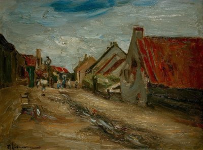 Landsbygate i Holland av Max Liebermann