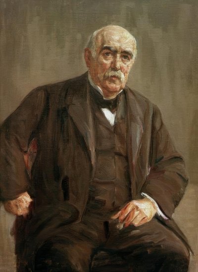 Eugen Gutmann / maleri av Liebermann av Max Liebermann