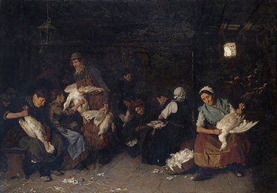 Gåsplukkere av Max Liebermann
