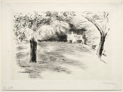 Hage i Wannsee, Tyskland. av Max Liebermann