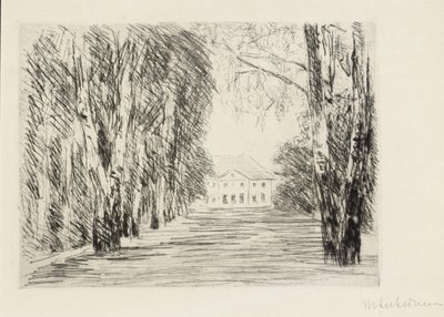 Hus ved Wannsee av Max Liebermann
