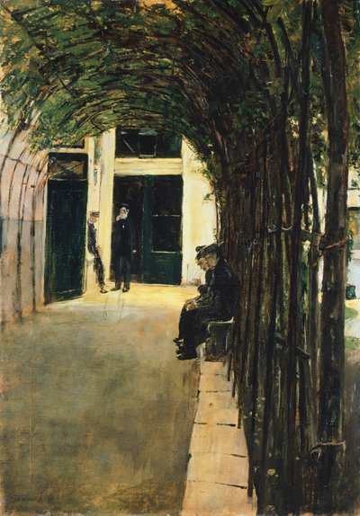 Huset til det gamle Amsterdam av Max Liebermann
