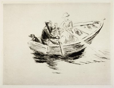 I båten av Max Liebermann
