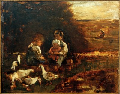 Små gåsgjetere av Max Liebermann