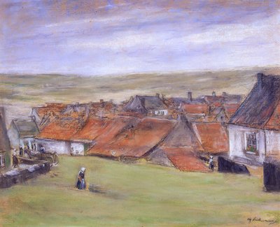 Landskap i Katwijk av Max Liebermann