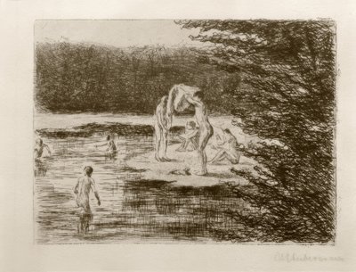 M.Liebermann, badegutter av Max Liebermann