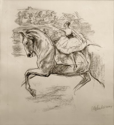 M.Liebermann, sirkusrytteren av Max Liebermann