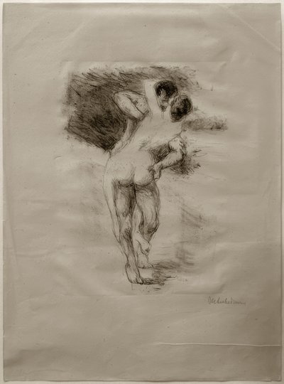 M.Liebermann, kjærlighetsscene av Max Liebermann