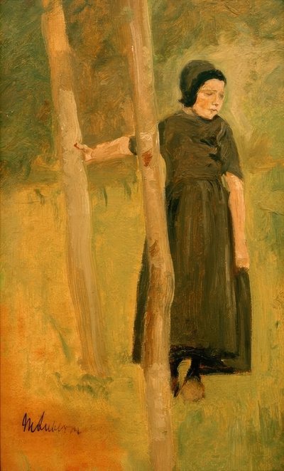 Max Liebermann, barn under trær av Max Liebermann