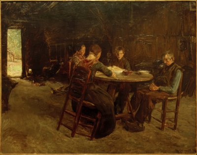 Østfrisiske bønder på nåde av Max Liebermann