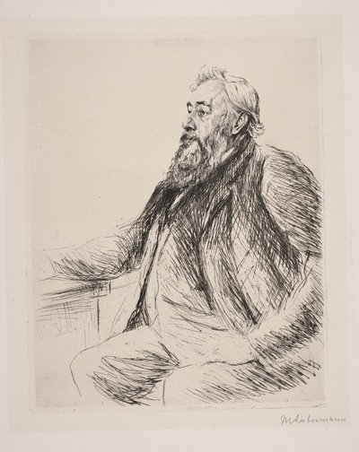 Portrett av Brinckmann av Max Liebermann