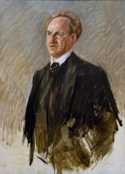 Portrett av Gerhart Hauptmann av Max Liebermann