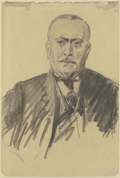 Portrett av en mann av Max Liebermann