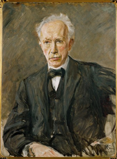 Portrett av komponisten Richard Strauss (maleri på lerret) av Max Liebermann