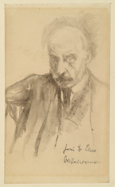 Selvportrett av Max Liebermann
