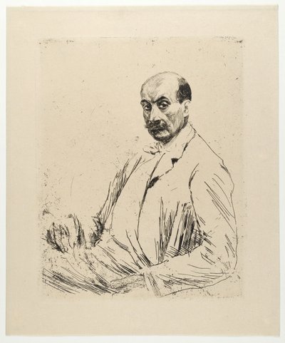 Selvportrett av Max Liebermann